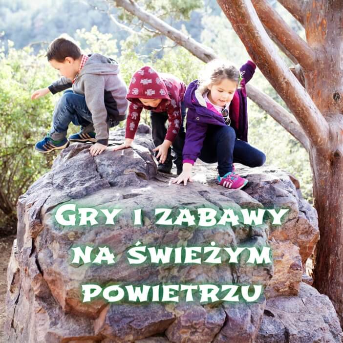 Gry i zabawy na świeżym powietrzu - półkolonie Warszawa 2022 letnie atrakcje Superobóz.pl
